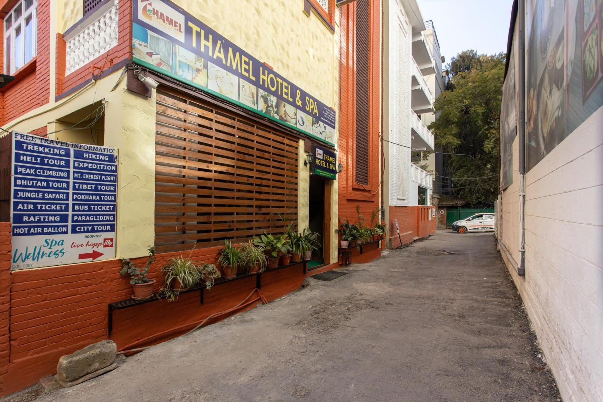 Thamel Hotel & Spa Kathmandu Exteriör bild